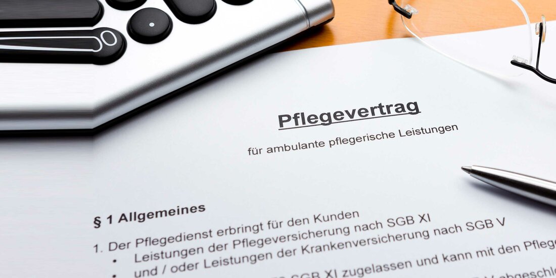 Pflegevertrag - Was ist wichtig