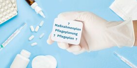 Pflegeplanung, Pflegeplan, Maßnahmenplan
