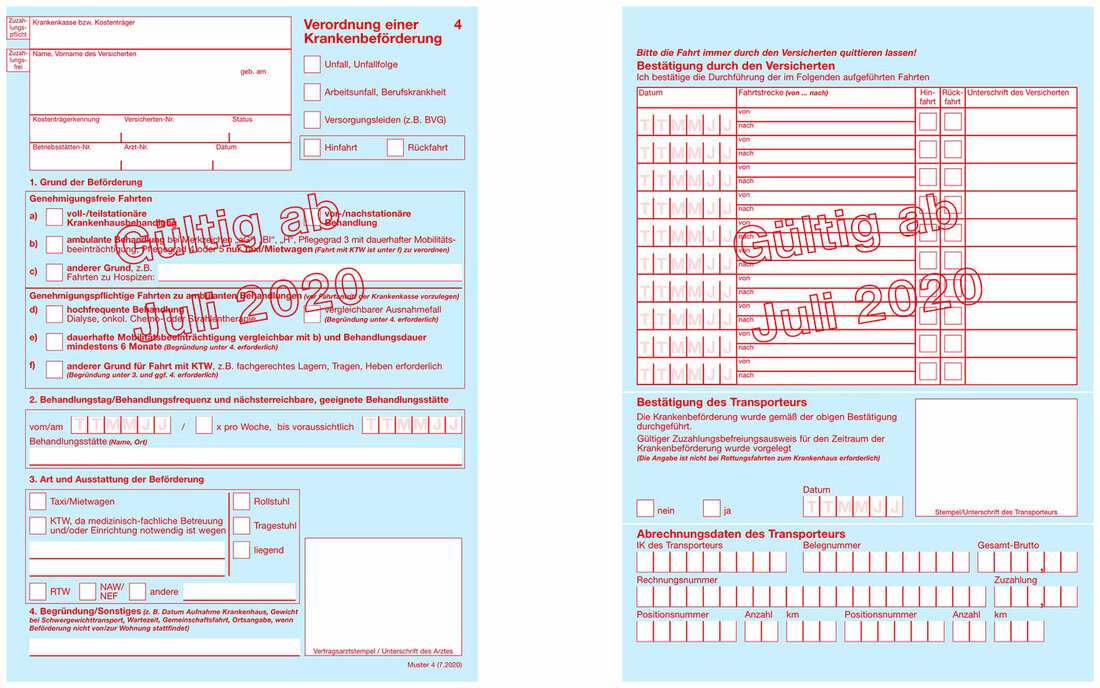 Was Braucht Man Für Taxischein Alle Infos rund um den Transportschein | Deutsches Medizinrechenzentrum