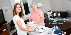 Pflegekosten absetzen – Haushaltsnahe Dienstleistungen