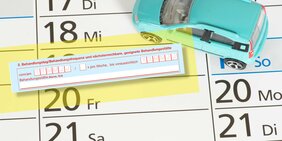 Behandlungstag Transportschein