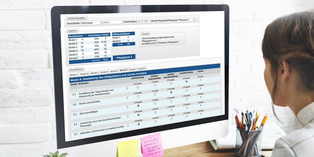 Der Pflegegrad-Rechner, Pflegegrad berechnen