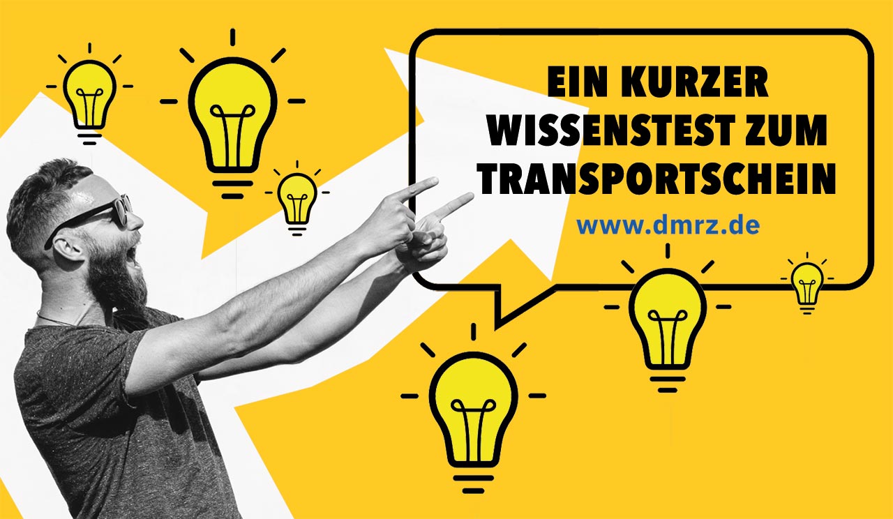 Wissenstest zum Transportschein