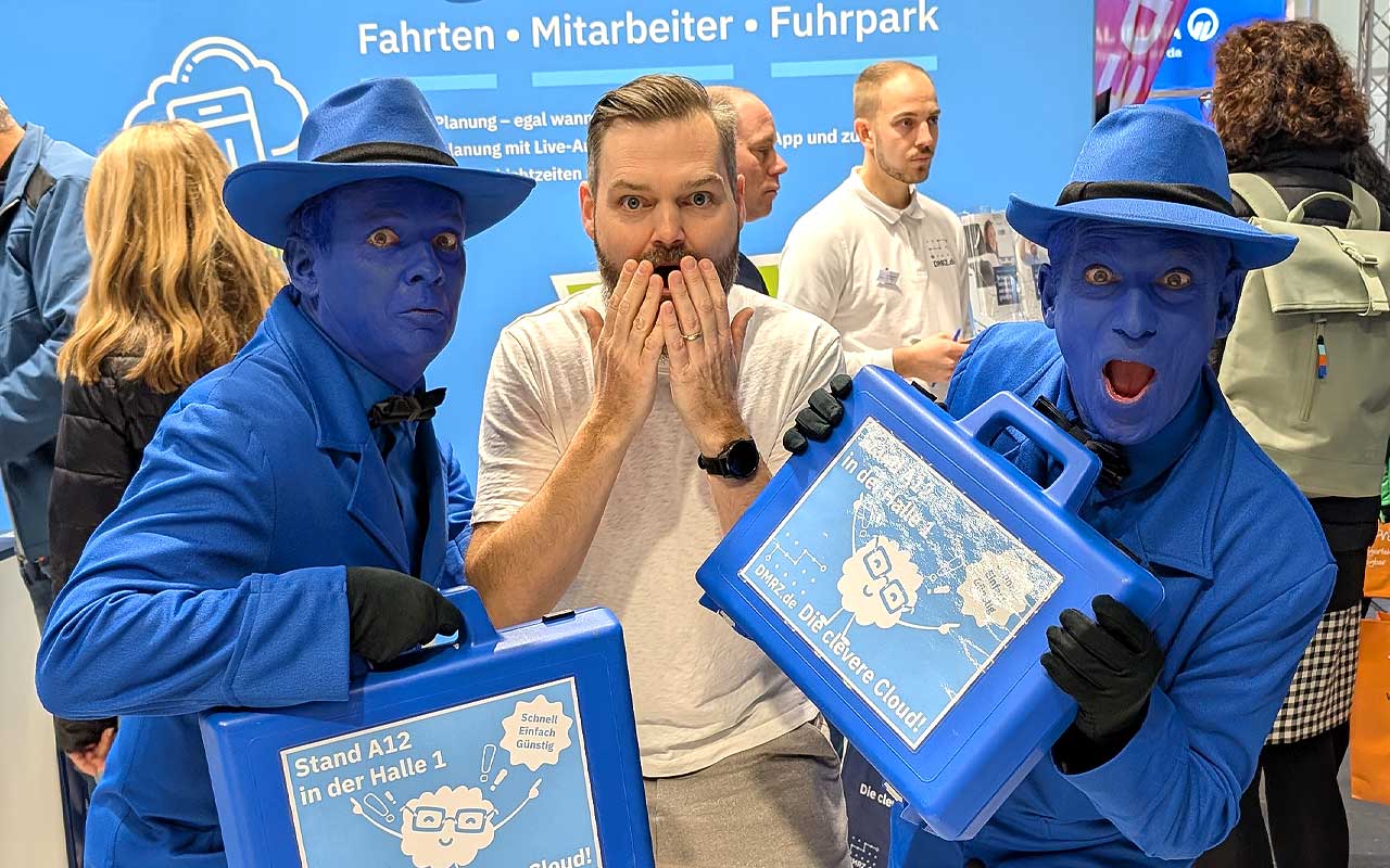 Menschen aus der Krankenfahrt- und Taxibranche treffen